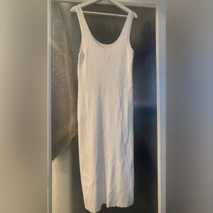 Light knit tank maxi dress